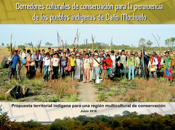 Gráfica alusiva a Corredores culturales de conservación para la pervivencia de los pueblos indígenas de Caño Mochuelo