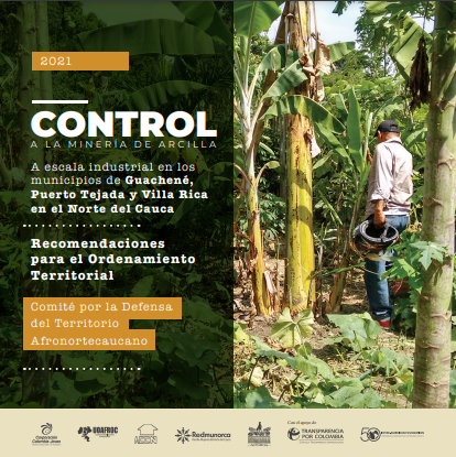 Gráfica alusiva a CONTROL A LA MINERÍA DE ARCILLA A escala industrial en los municipios de Guachené, Puerto Tejada y Villa Rica, Cauca. Recomendaciones para el Ordenamiento Territorial