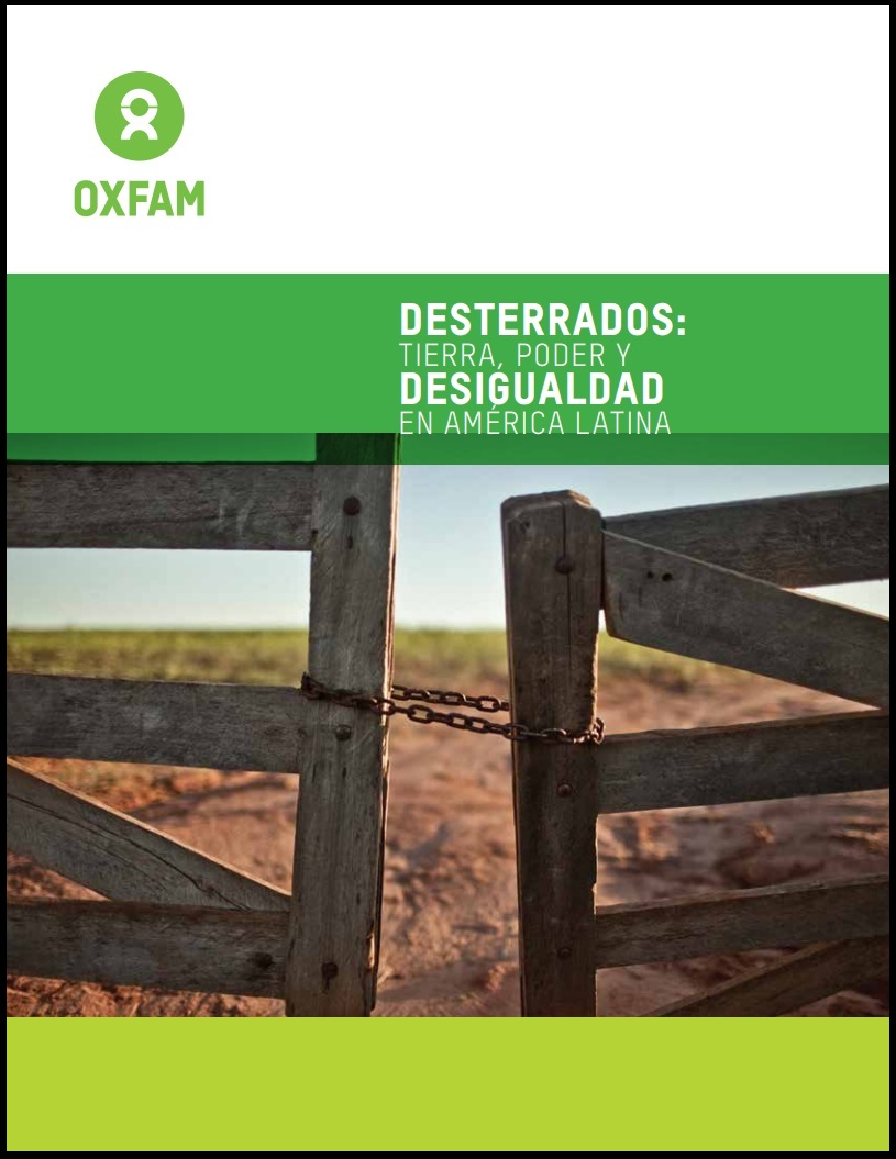 Grafica alusiva a Desterrados: Tierra, poder y desigualdad en América Latina