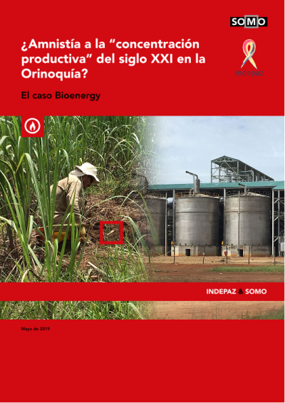 Grafica alusiva a ¿Amnistía a la “concentración productiva” del siglo XXI en la Orinoquía? El caso Bioenergy