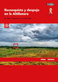 Grafica alusiva a Reconquista y despojo en la Altillanura. El caso Poligrow en Colombia