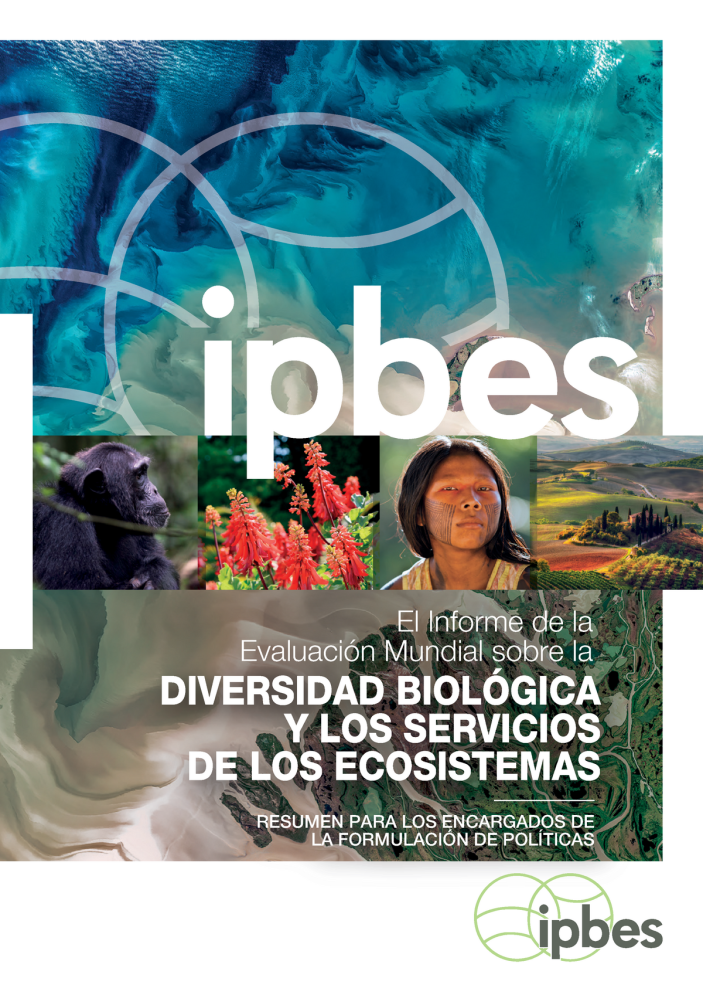 Grafica alusiva a RESUMEN PARA LOS ENCARGDOS DE LA FORMULACIÓN DE POLÍTICAS DEL INFORME DE LA  EVALUACIÓN MUNDIAL DE LA IPBES SOBRE LA DIVERSIDAD BIOLÓGICA Y LOS SERVICIOS DE LOS  ECOSISTEMAS 