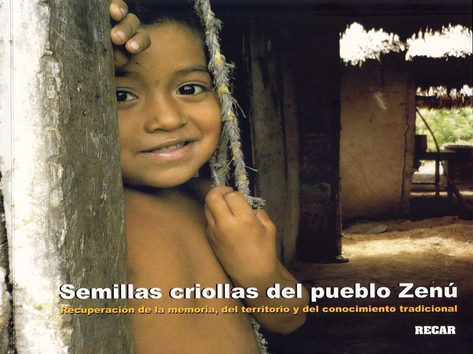 Gráfica alusiva a Semillas criollas del pueblo Zenú. Recuperación de la memoria, del territorio y del conocimiento tradicional