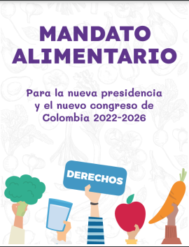 Gráfica alusiva a Mandato Alimentario 
