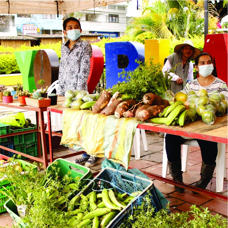 Gráfica alusiva a Comercio justo/economía solidaria